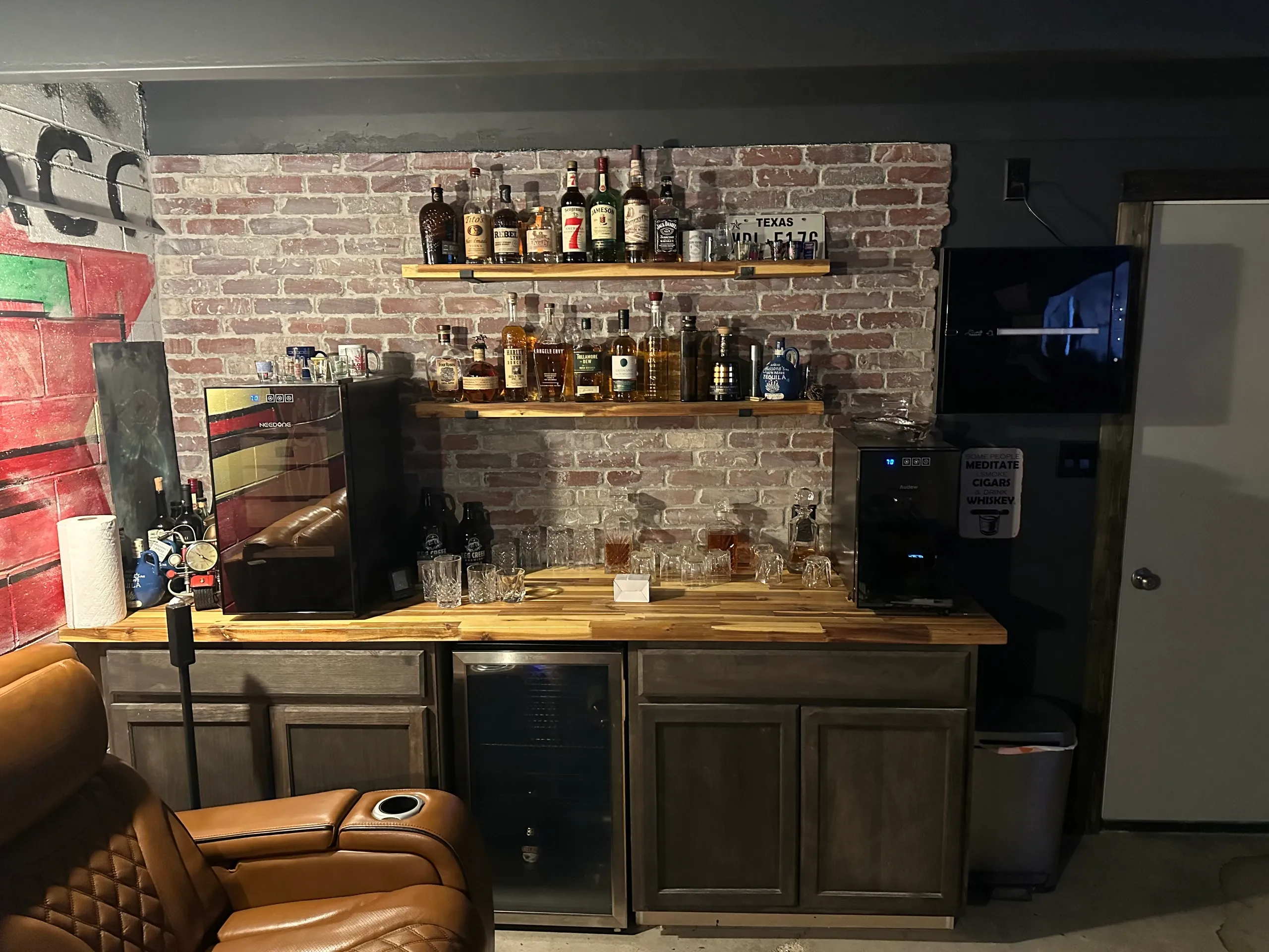 man cave remodel